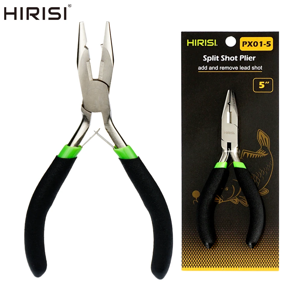 Hirisi Split Ring Zangen Angeln Zangen Carbon-Stahl Zangen Ring Cutter Linie/Draht Schere Haken Remover Angelgeräte PX01-5