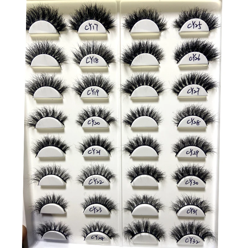 16 Styles Mixes Mink Lashes 3D Mink Eyelashes 100% Cruelty free Lashes Handmade Reusable Natural Eyelashes Popular False Lashes