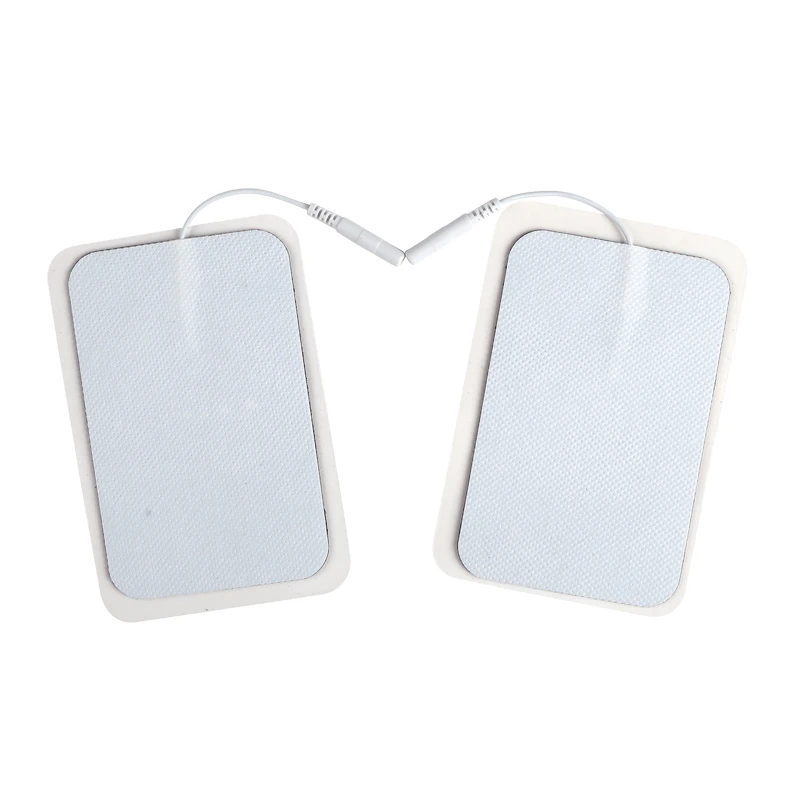 Silicone Gel Electrode Pad Units White Cloth Massage Digital Therapy Machine Acupuncture Physiotherapy Massager for Slimming 4