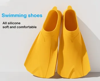 Short Training Swim Fins for Kids 1