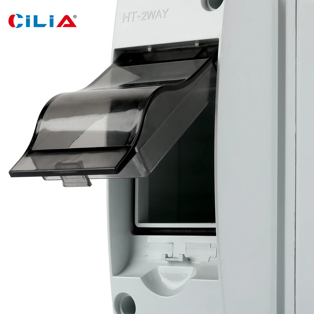 CILIA Compact Surface-Mounted Distribution Protection Box with Circuit Breaker