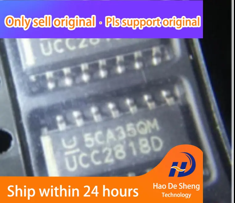 

10PCS/LOT UCC2818D UCC2818DTR UCC2818 SOP16 New Original In Stock