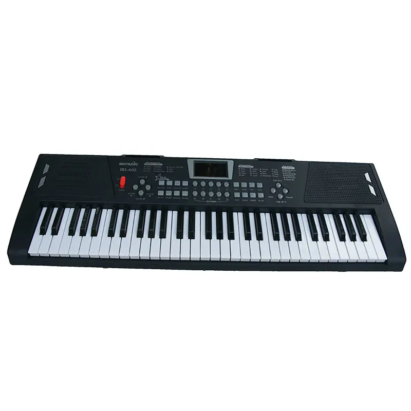 Midi Digital 61 Keys Electronic Organ Musical Keyboard Educational Instrument Piano For Supplier