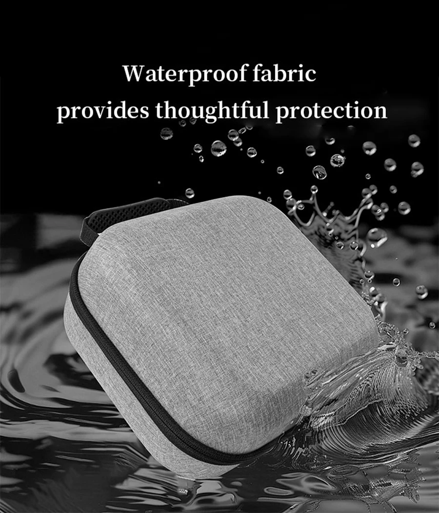 Hard EVA Speaker Storage Case for Soaiy SK2 Pro Speaker Microphone Protect Box Bluetooth Audio Portable Travel Carrying Bag