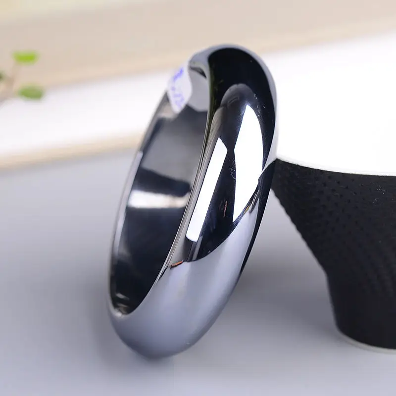 New Natural Terahertz Energy Stone Bracelet Polysilicon Ore Fashion Versatile Bracelet Jewelry