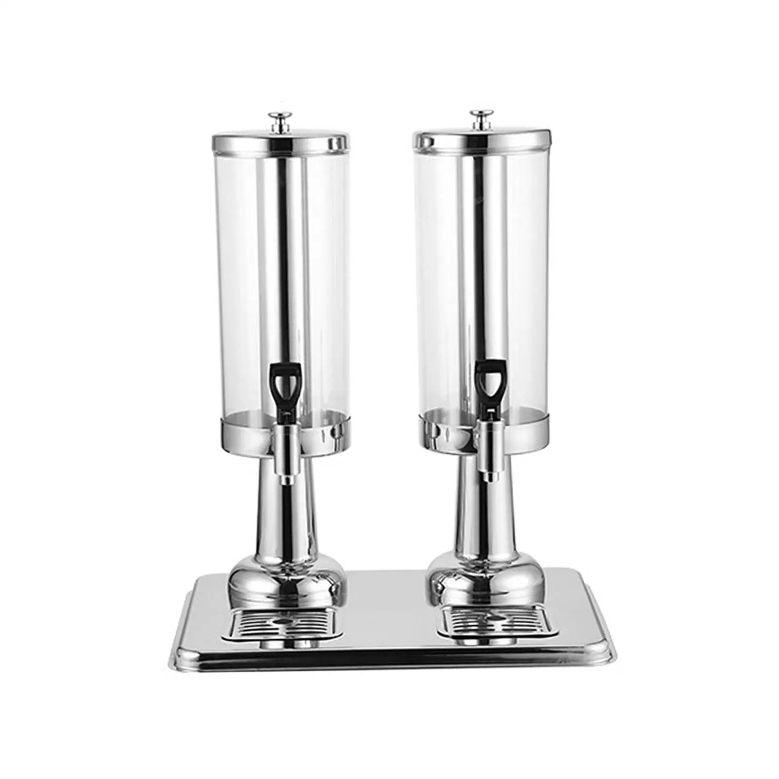 

Drink Dispenser Clear with Faucet Sealed Bottle Juice Drinking Beverage