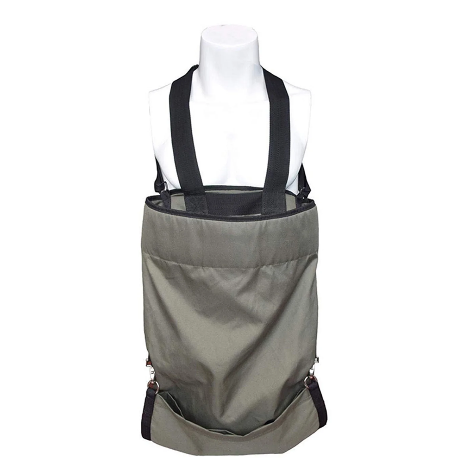 Zusammenklappbare Obst-Sammeltasche, bequemer und verstellbarer Riemen zum Außenpflücken von Pilzen