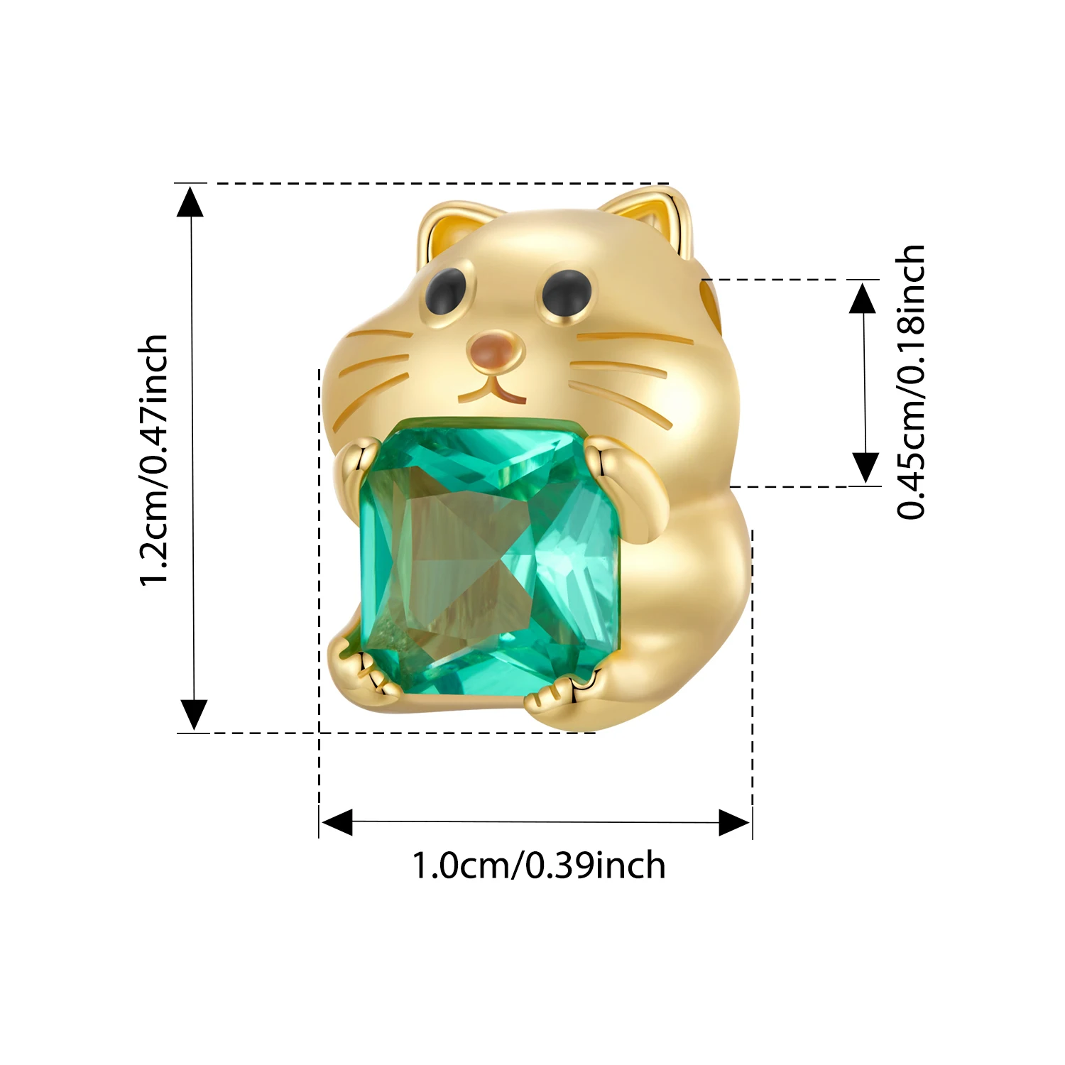 BAMOER Serie Pet Charms In Autentico Gatto Nero In Argento - Foto 6