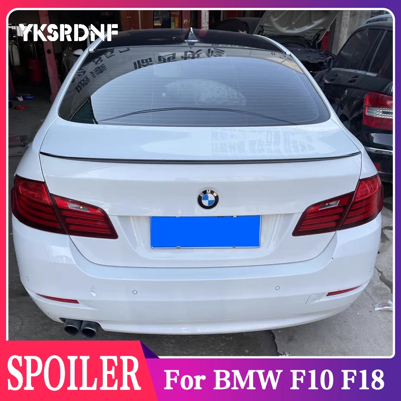 Per Bmw F10 F18 Spoiler Abs Materiale Auto Ala Posteriore Primer Colore Spoiler Posteriore Per Bmw M5 520I 528I 535I 530I 525I F10 F18 Spoiler