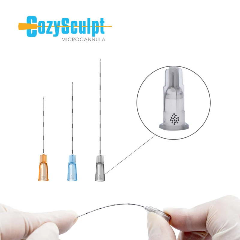 Cozysculpt Aesthetic Supplier Blunt Tip Fine Micro Cannula For Dermal Filler Online