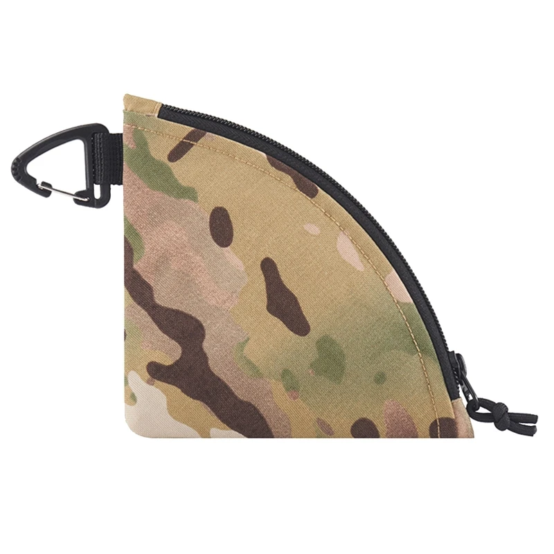 Manual Coffee Filter Paper Storage Bag with Hook Buckle Waterproof Convenient Camping Purse Versatile Convenient