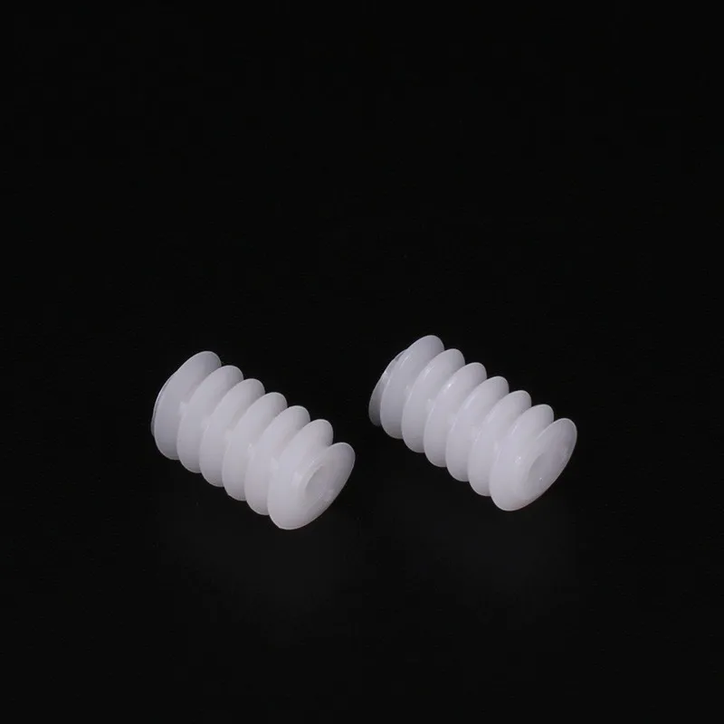 100pcs/bag 0.5m gear 6*10 2a plastic gear worm diy toy and model