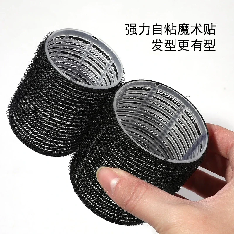 6 sets Hair Rollers +1comb Self-Grip Heatless Hair Curlers No Heat Bangs Volume Self-adhesive Hook Curlers DIY Styling Tools hair styling tool hair curling tools