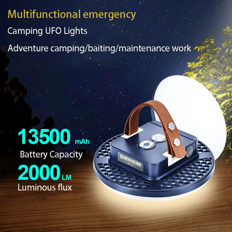 Portable Emergency Lamp Long Lasting Light High Power Outdoor Lighting