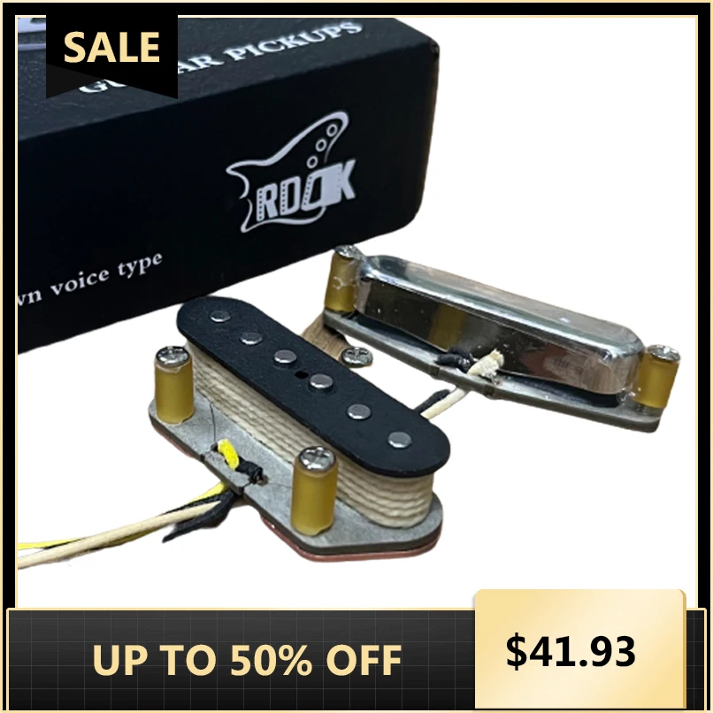 

Handmade and copied Vintage Tele 1964 pickup Alnico 3 magnet staggered pole 7.4K bridge pickup