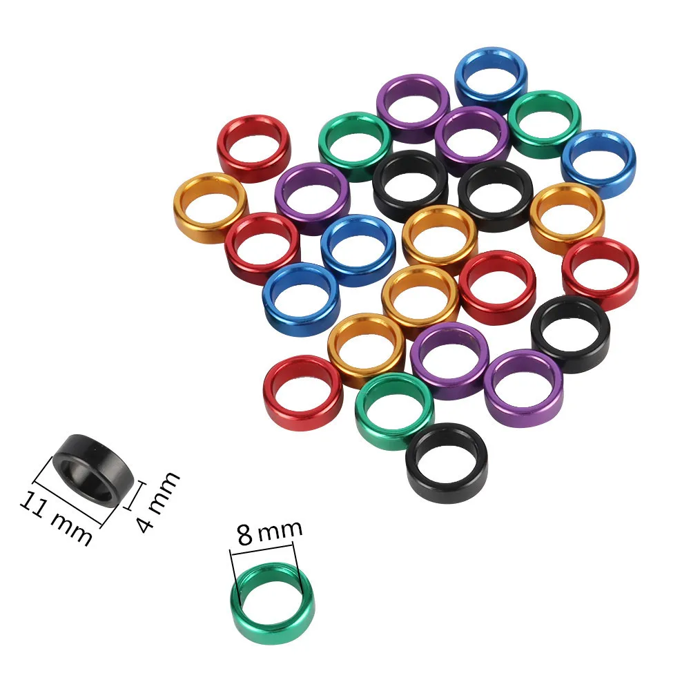 100pcs*8mm Bird Foot Ring For 2024 Racing Pigeon Rings Leg Bands ARPU  Multicolor | eBay