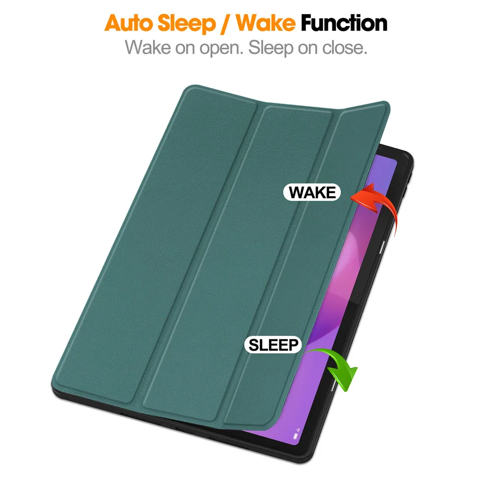 Premium Tablet Case with Pencil Holder and PU Stand