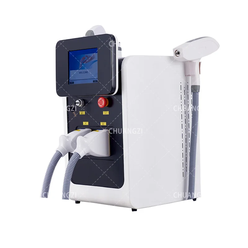3 in 1 OPT IPL Profession Laser Hair Remove Machine Pico Nd-YAG Tattoo Remove Machine Smooth wrinkles Epilation Facial Equipment