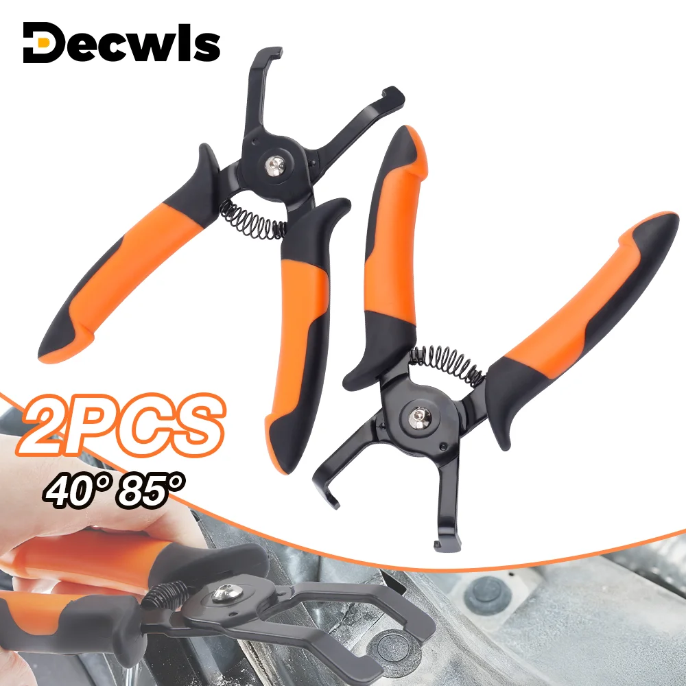 Multi-Angle Push Pin Remover Pliers for Efficient Retainer and Anchor Removal