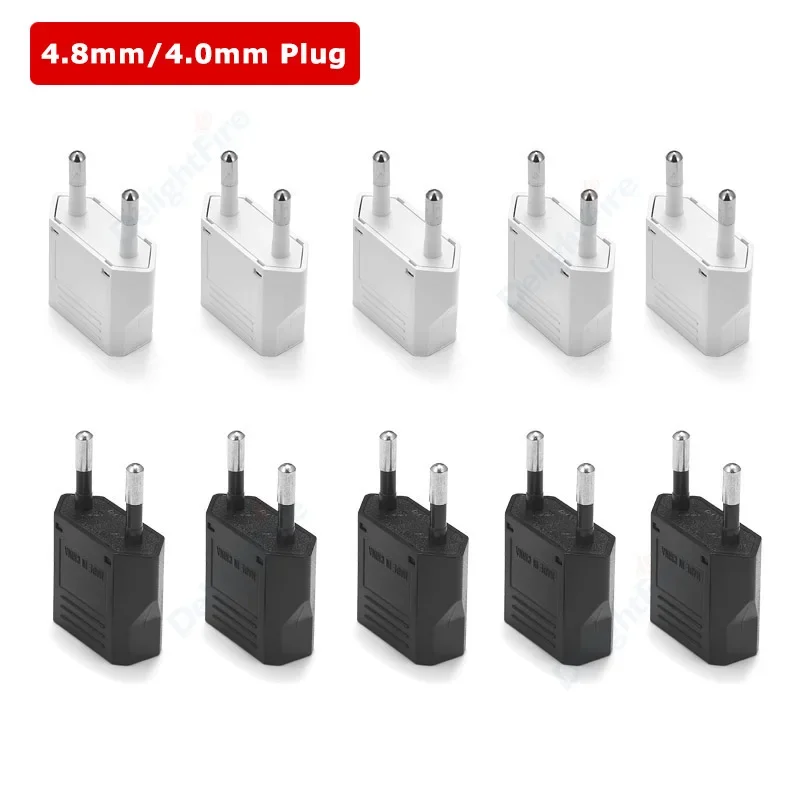 EU Plug Adapter 250V 6A EU To KR Plug Converter US To Euro Israel Travel Power Adaptor Korea Converter Sockets AC Outlet plug adapter