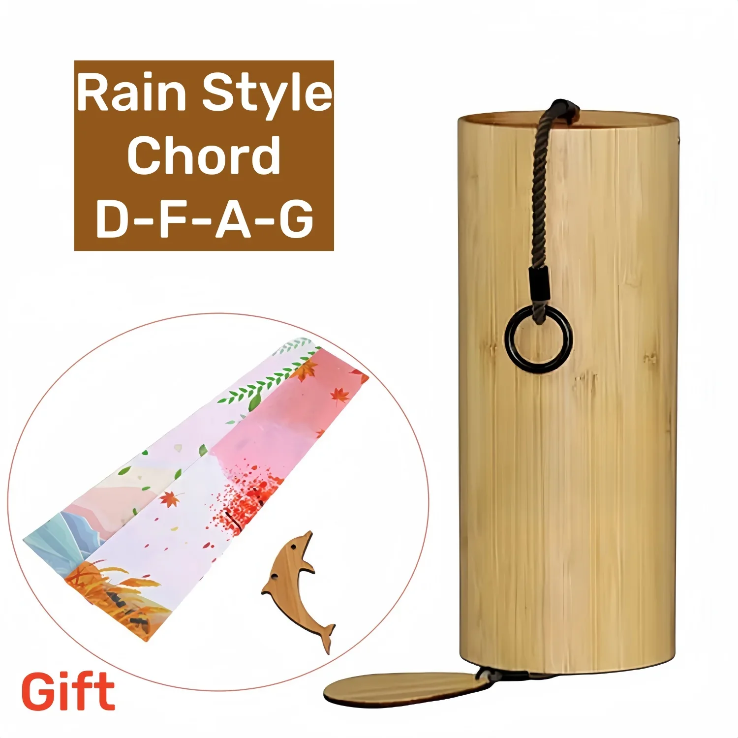 Bamboo Wooden Wind Chimes for Outdoor Garden Patio Home Decoration Meditation Relaxation bamboo wind chimes meditation chimes energy chimes