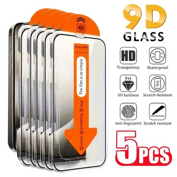 HD Screen Protector For Samsung A57 A17 A16 A56 5G A55 A36 A35 A26 A24 A15 A14 A13 A12 A71 A72 A73 Dust Free Easy Install Glass 1