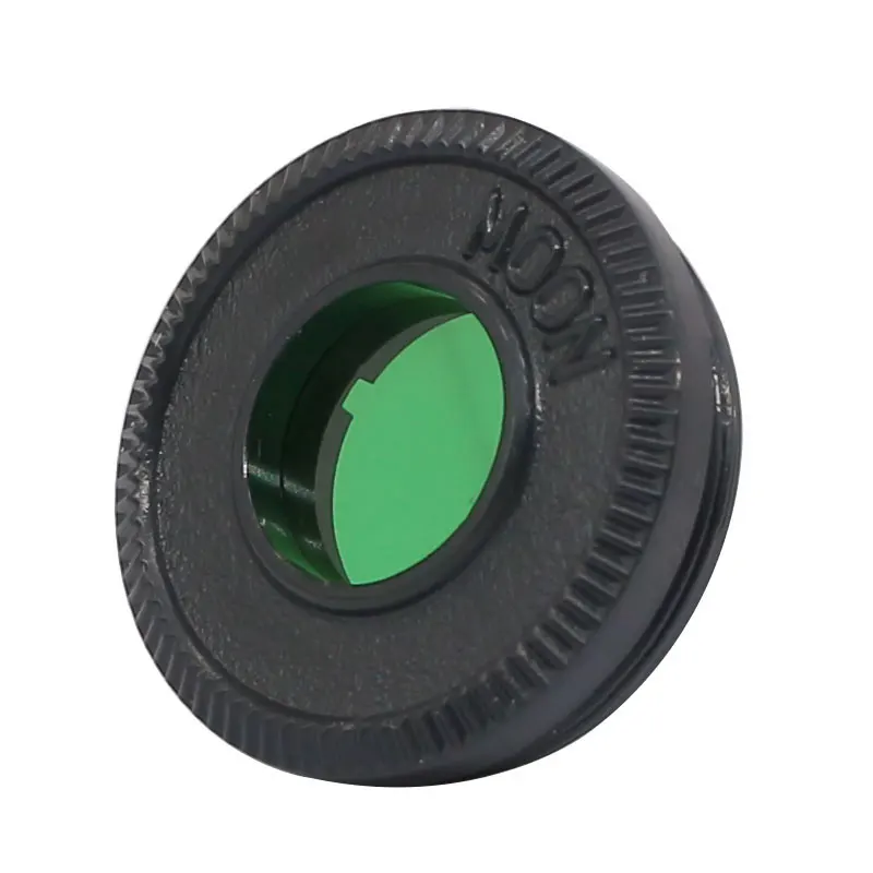 

0.965" /1.25" M28.6*0.6 Green Moon Filter Astronomical Round Telescope Parts Astronomical Telescope Accessory Optical Glass Lens