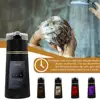 200ML Hair Coloring Shampoo Dye Shampoo For Covering Gray White Shampoo Black Brown Purple Hair Colouring Shampoo Hair Care