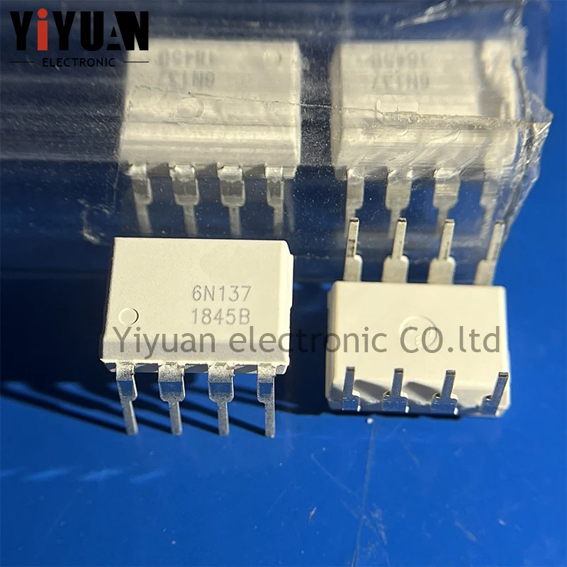 

10PCS NEW 6N137M 6N137 DIP-8 5000V high-speed 10MB/s logic gate auroral coupler