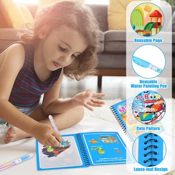 Magic Water Coloring Book 3