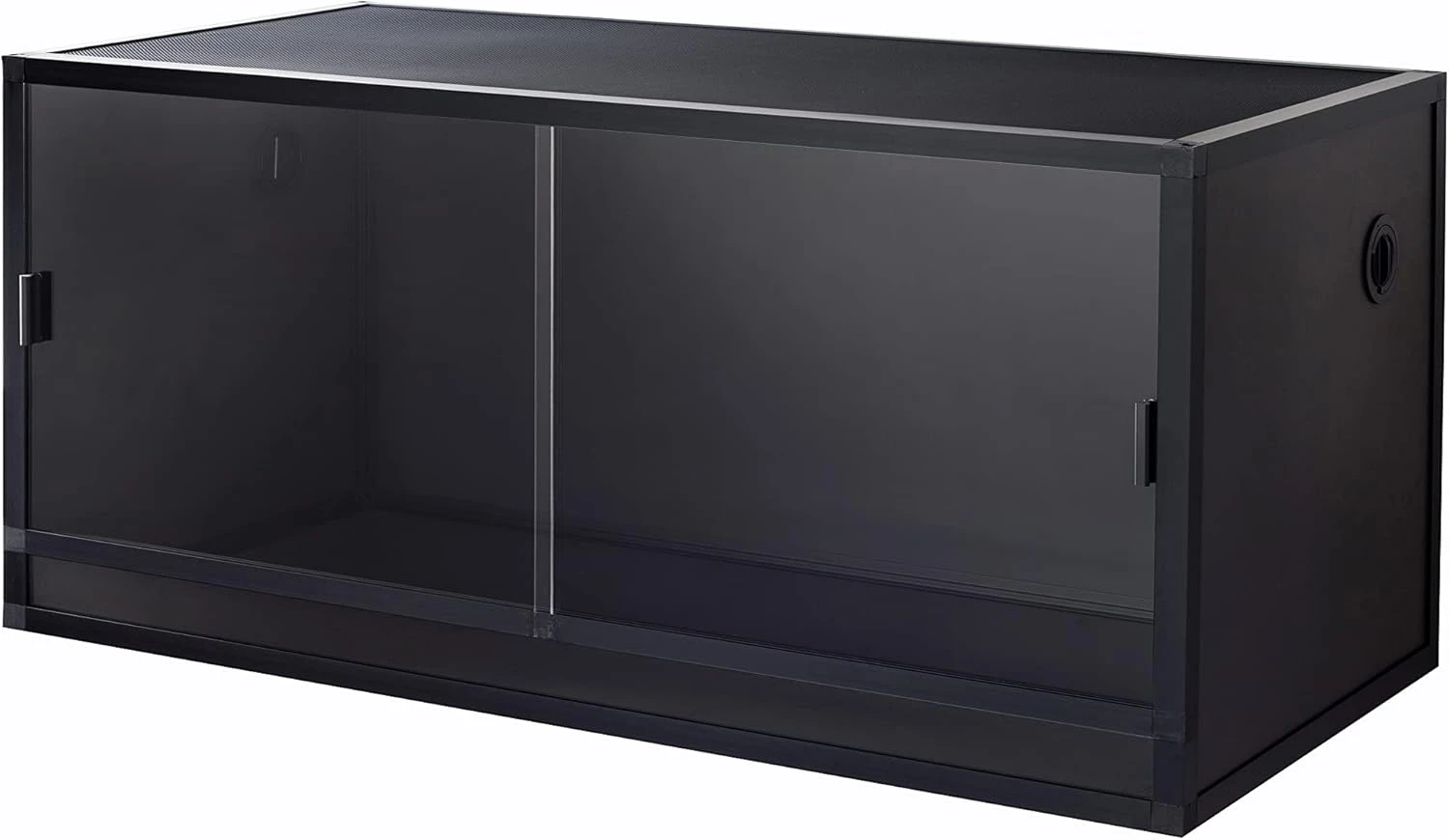 4x2x2 (120 Gallon) Bearded Dragon Enclosure V2 PVC Panels, Glass Doors, Heavy Duty Screen, Aluminum Frame