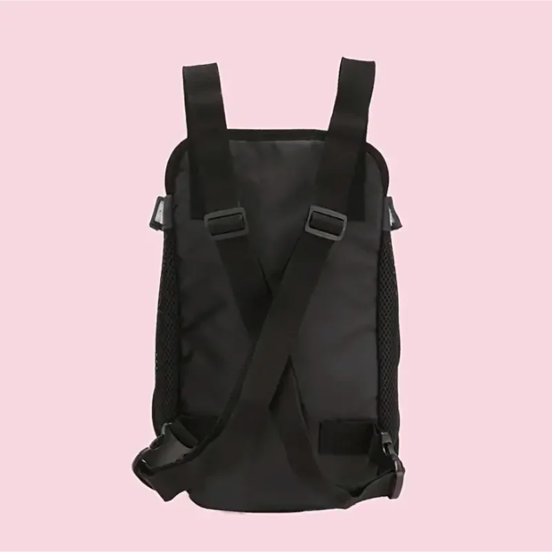 Portable Travel Pet Bag Pet Carrier Backpack Mesh Canvas Breathable Shoulder Handle Bags For Dogs