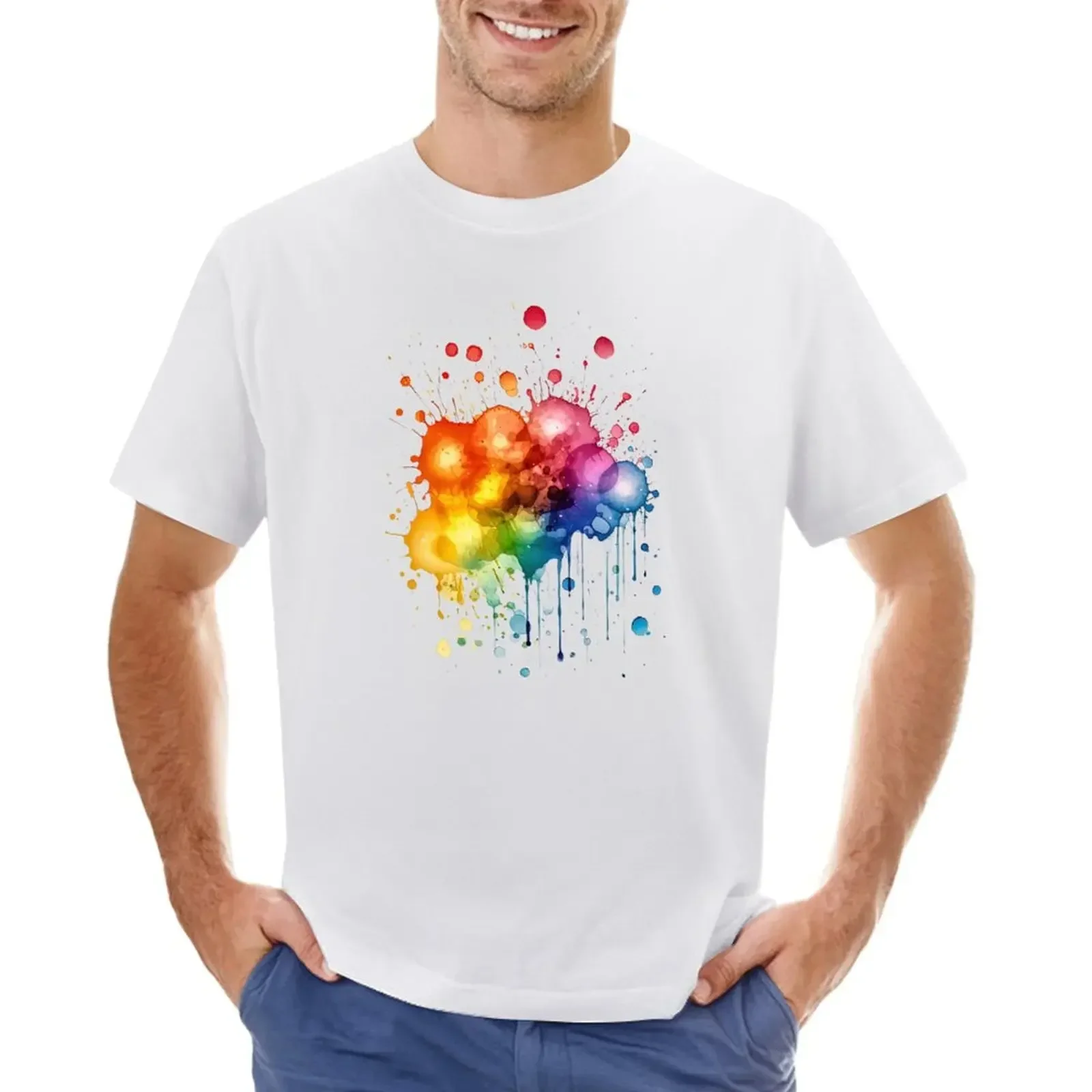 

Splashes of Color #1 T-shirt plus size tops plus sizes cute clothes mens clothing