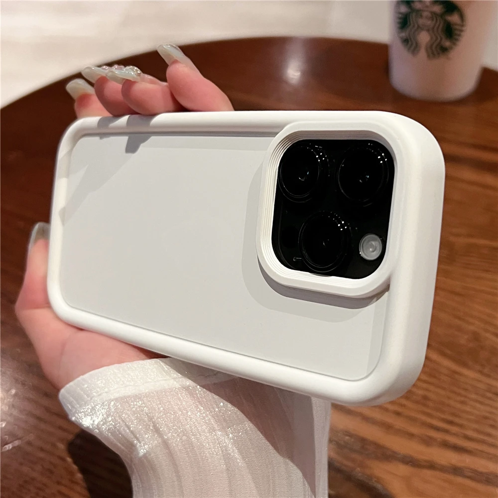 thumbnail image 1 of Luxury Matte Soft Candy Liquid Silicone Phone Case For iPhone 15 11 12 13 14 Pro Max Plus XS X XR Cases Shockproof Bumper Cover, 1 of 5