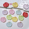 5/10/20/40Pcs Color Apple Shape Button Resin Ornaments DIY Garment Shoes Sewing Crafts Supplies DIY Handmade Patch 1