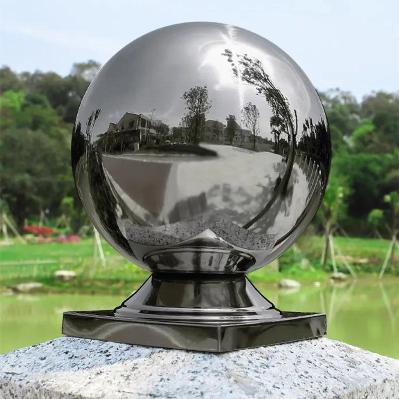 304 stainless steel connected ball square ball welded hollow suitable for stair handrail outdoor guardrail decoration