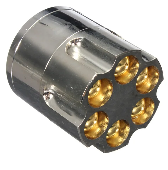 1PC Tobacco Grinder Manual Aluminum Herbal Herb Mill Spice Crusher Smoke Grinder Crusher Hand Crank Muller Smoking Accessory