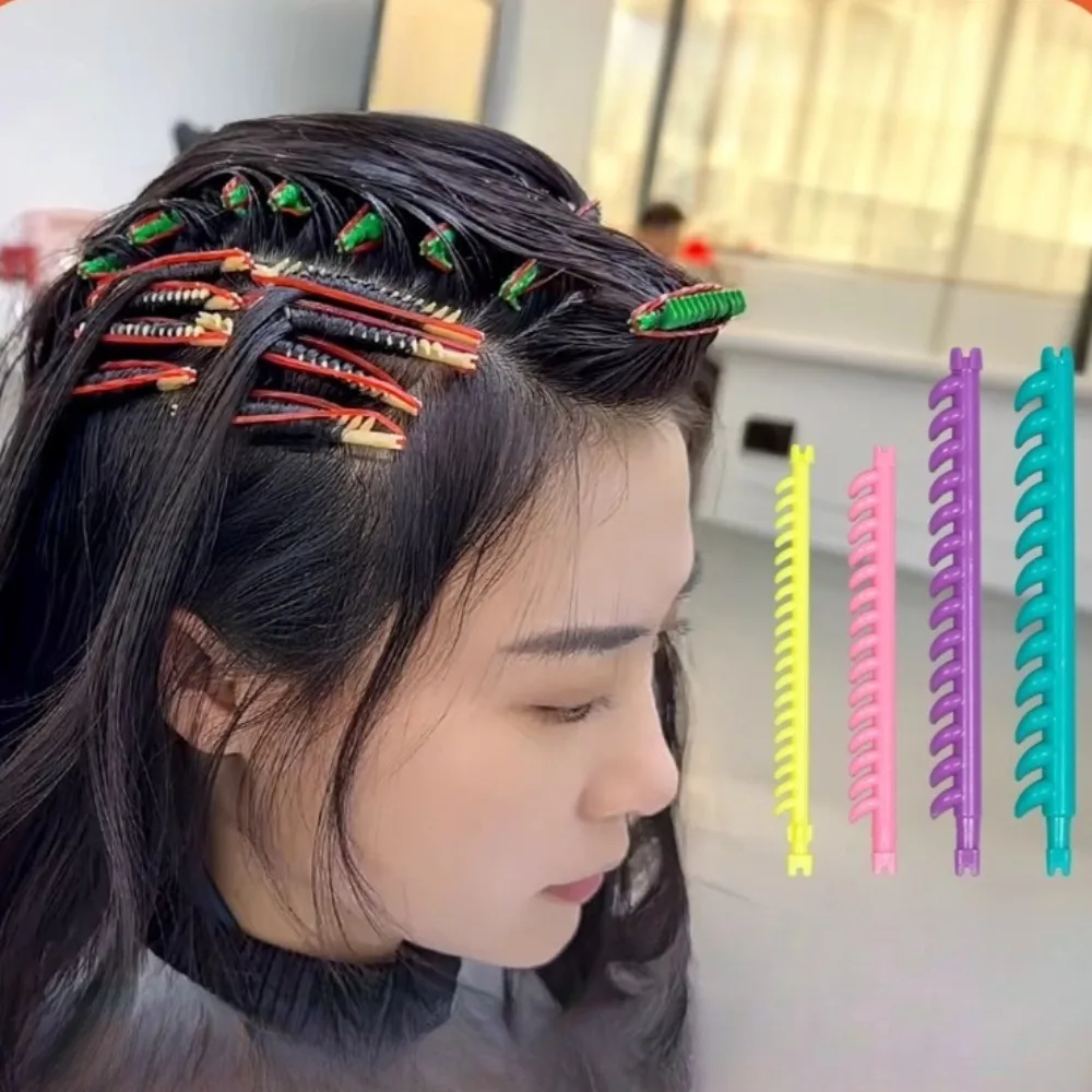20/30 Stück Haarwurzel-Lockenwickler mit Clips für Volumen und Wellen, Flauschige Salon-Haarrollen Set, Haarstyling-Werkzeuge – Detail 2