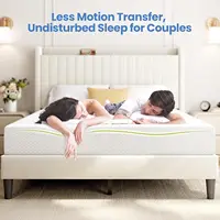 8-Inch Twin Mattress with Cooling Gel Memory Foam, Green Tea Infused for Fresh Sleep, Medium Firm, CertiPUR-US Certified 6