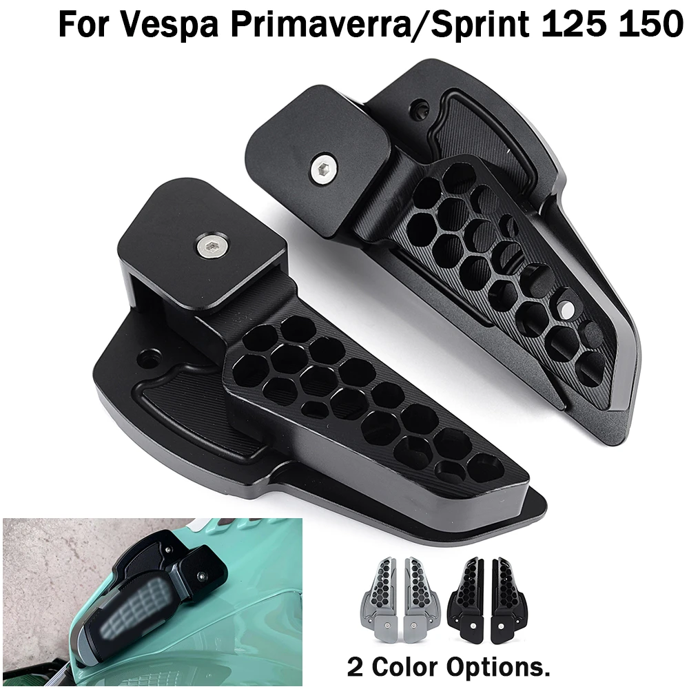 Vespa Sprint Extended Foot Pegs Vespa Accessories 125 Sprint