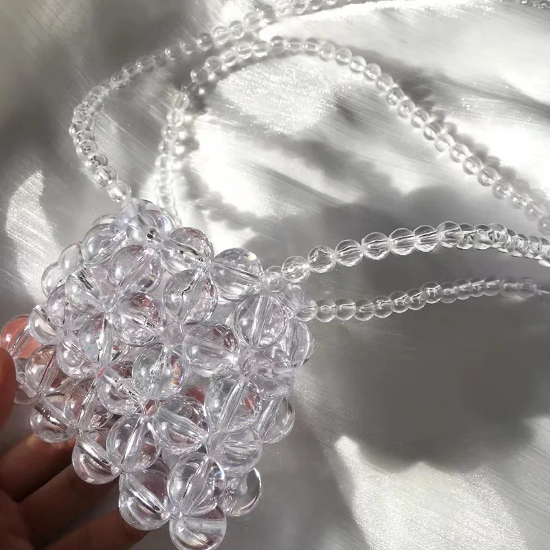 4-30mm Acrylic Straight Hole Loose Beads for Curtain Decorative Accessories acrylic beads