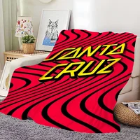 Cool S-Santa C-Cruz Skicomfort warm Soft Home Kids Lunch Blanket Suitable for Living Room Office Daily Travel Gifts 1