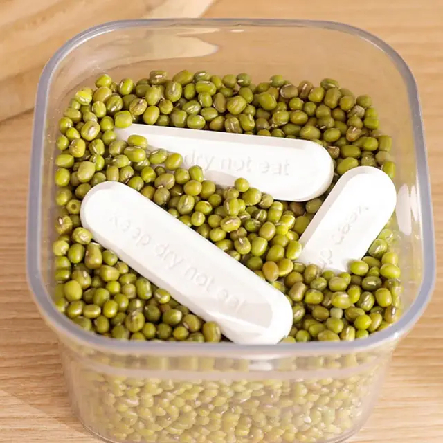 4Db Nedvesség -Abszorbens Rudak Hasznos 2 Stílusú Kompakt Konyhai Ellátás Gabona Diatóm Szárítópálcák