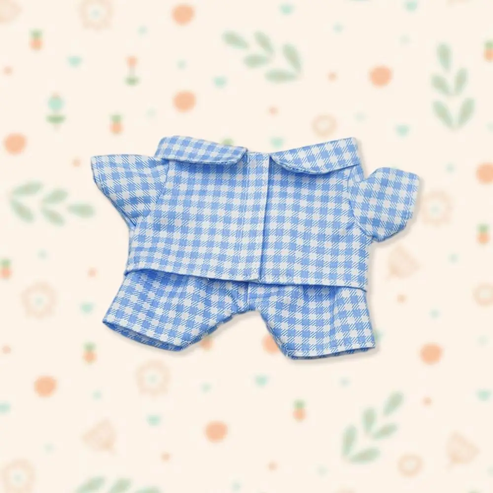 20cm Puppe Kleidung Mode gestreiften Pyjama Set Baumwolle Tops Hemd Hosen für Idol Puppen Zubehör Kinder verkleiden Plüschtiere Kleidung – Detail 10