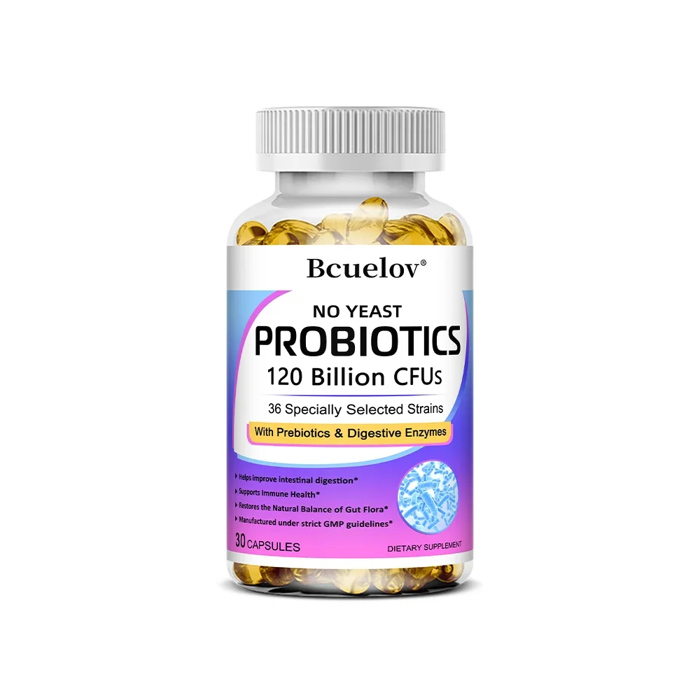 Probiotics-Contains Prebiotics and Digestive Enzymes To Help Urinary Tract Health,Digestive System,and Balance Intestinal Flora