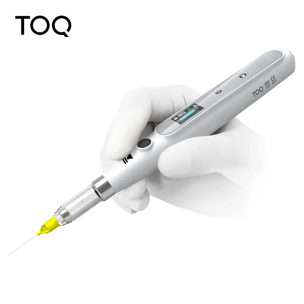 Dental Oral Anesthesia Injector Portable Painless Wireless Local Anesthesia with Operable LCD Display Chargeable & suction back