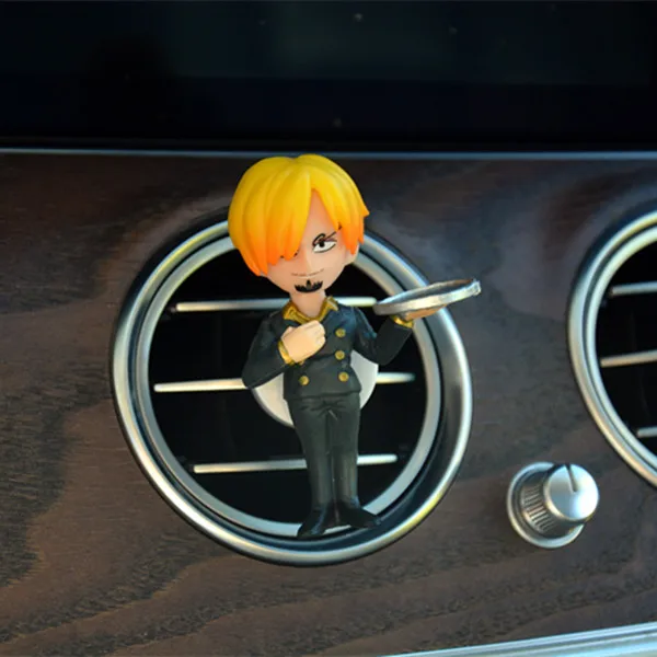 thumbnail image 1 of Mono de una pieza D. Luffy Uta Ace Yamato Chopper Roronoa Zoro ambientador de aromaterapia para ventilación de coche figura de Anime adornos de Perfume, 1 of 5