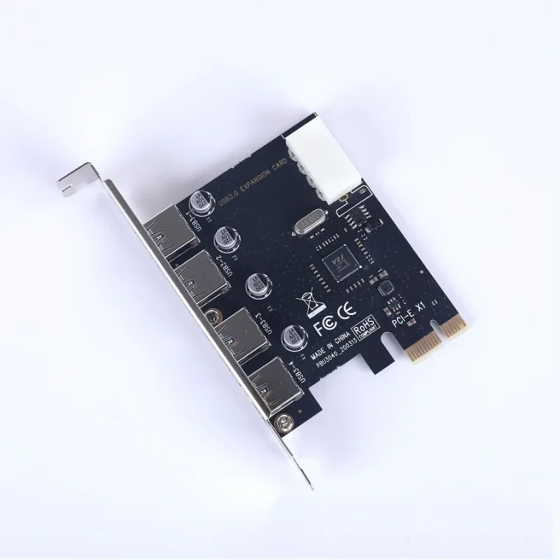 PCI Express PCIe 확장 카드, 4 포트 USB 3.0, PCIe USB 3.0 허브 어댑터, 4 포트 USB3.0 컨트롤러, USB 3 0 PCI E PCIe Express 1x