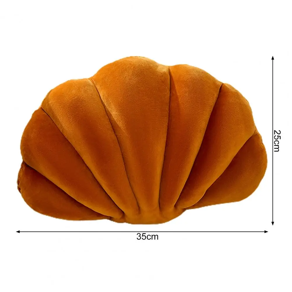 Shell-Shaped Pillow Soft Seashell Bed Sofa Cushion Velvet Stuffed Pillow Cushion Mermaids Fairy Princess's Home Room Decoration 6