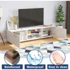 TV Stand for 50 55 60 65 70 75 Inch TV Entertainment Center for Living Room Modern Console with Storage Simple 5
